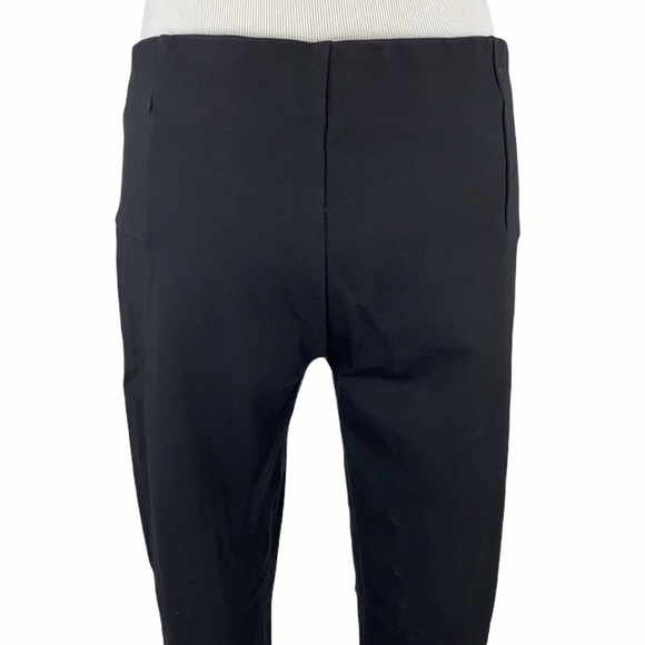 Zara Basic Black Zipper Detail Knit Leggings - Picture 9 of 16